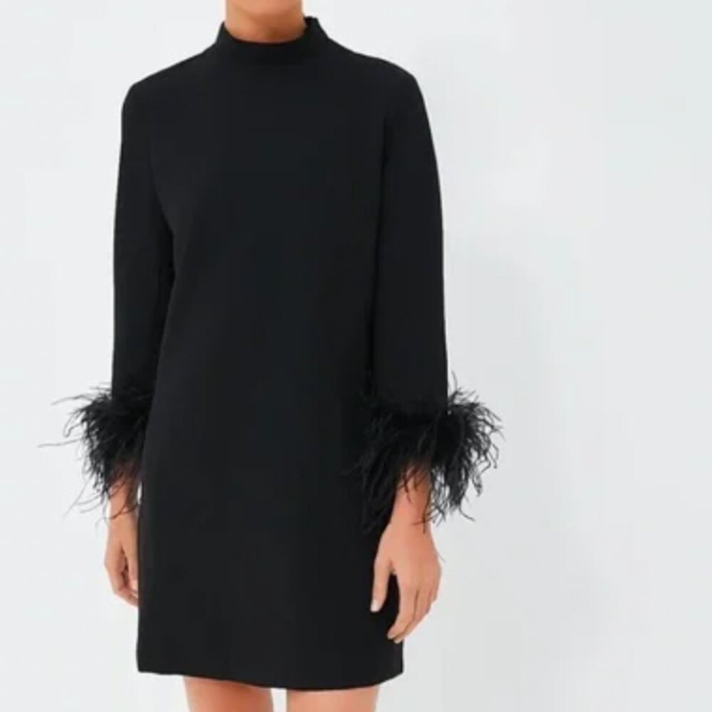 NWT Tuckernuck Black Feather Mod Ellie Dress Size XS